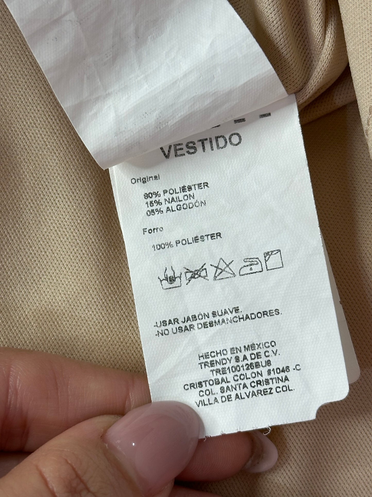 Vestido corto POET COUTURE talla 11 (G)