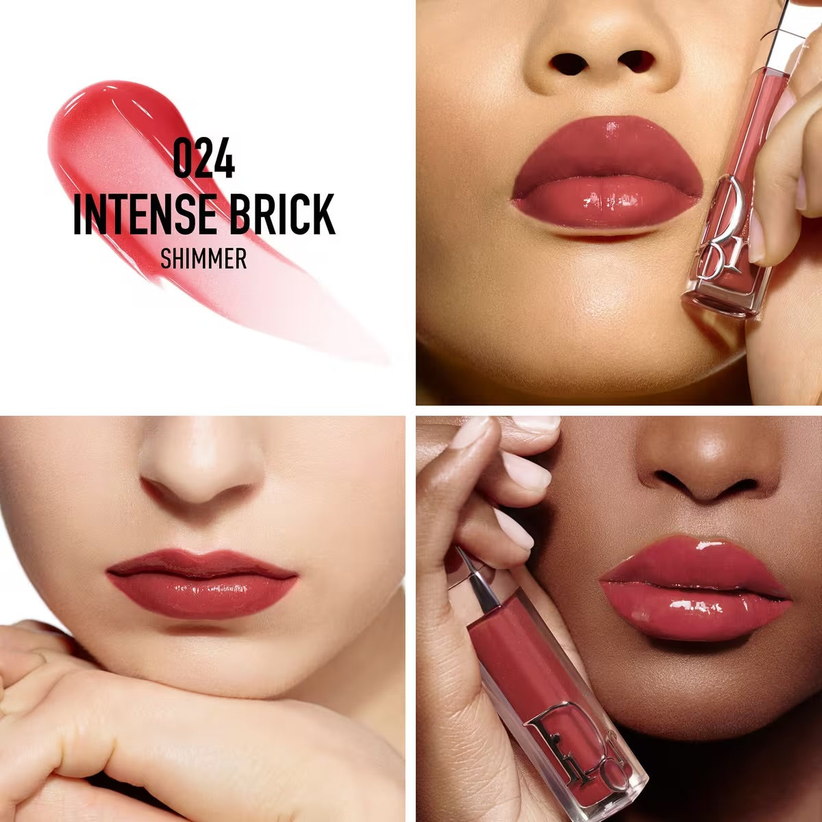 (024 Intense Brick)-Dior Lip Maximizer Gloss