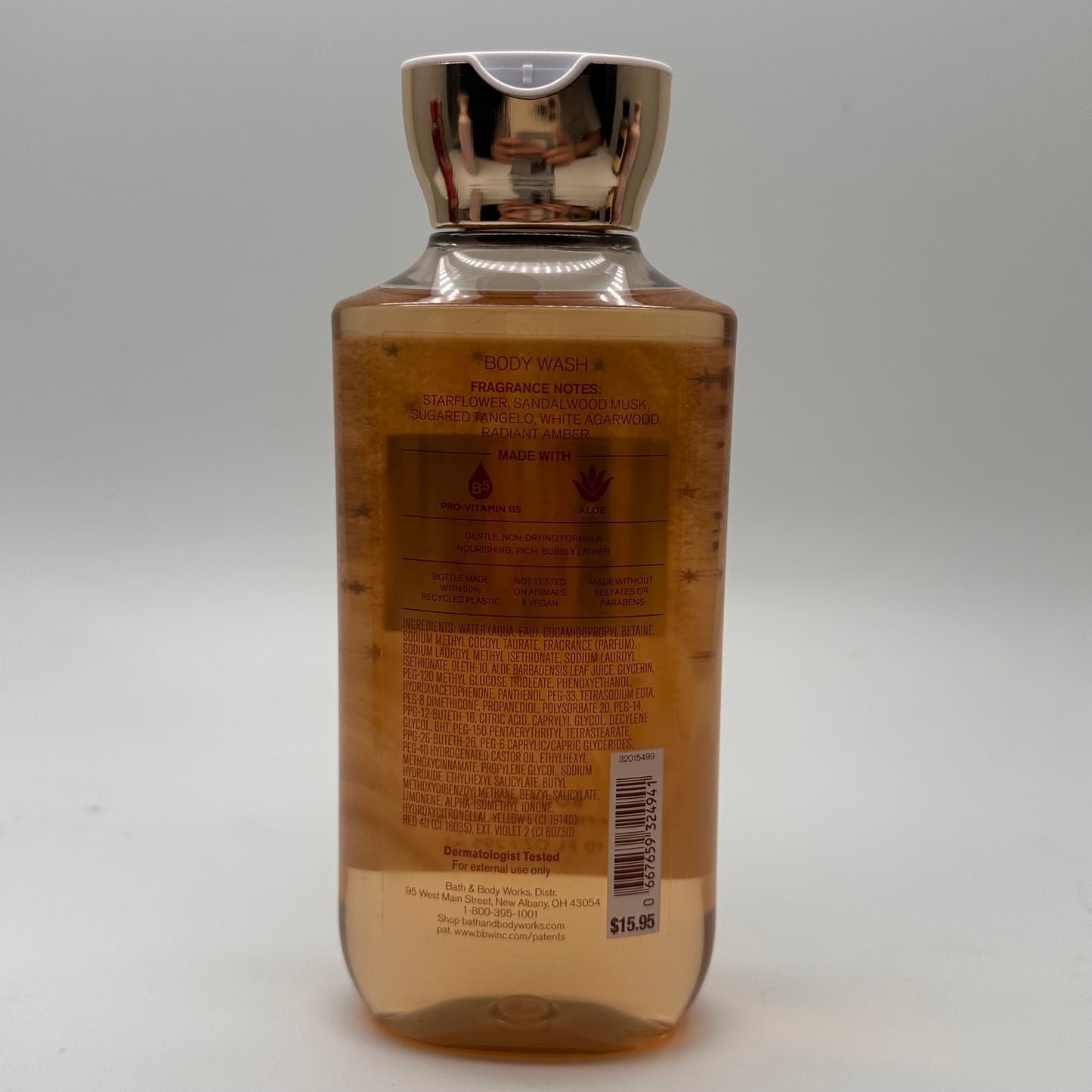 In the Stars, Gel de Ducha