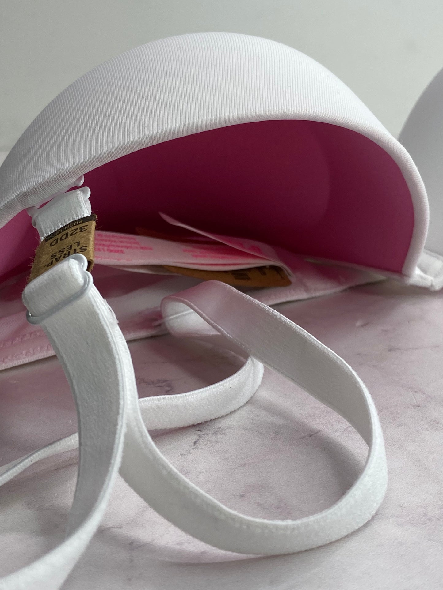 32DD Pink Wear Everywhere Strapless Push