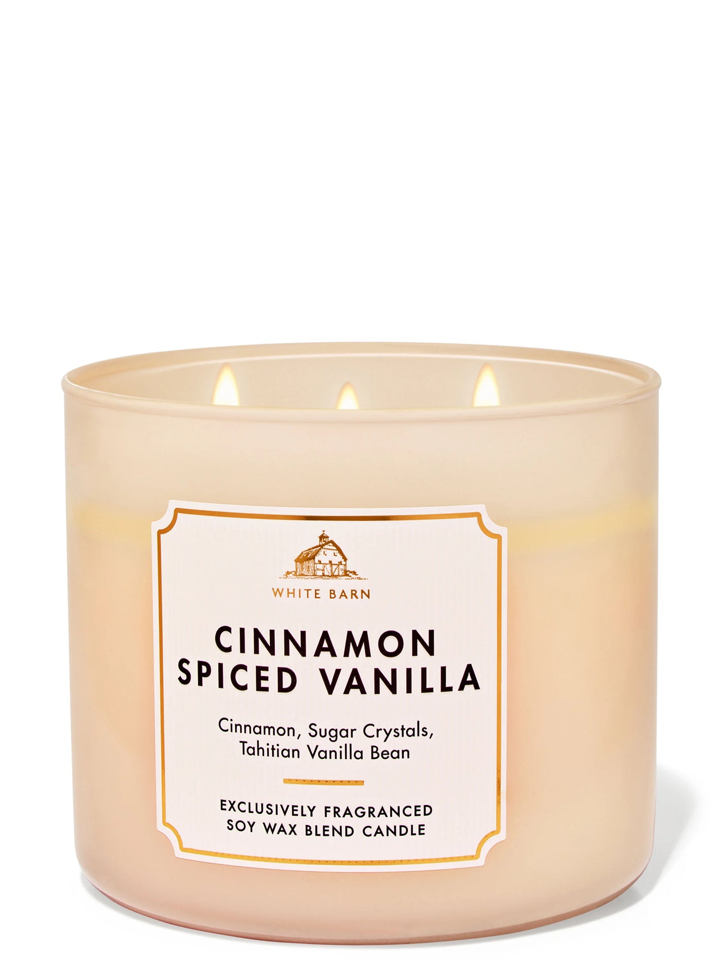 Cinnamon Spiced Vanilla, vela grande