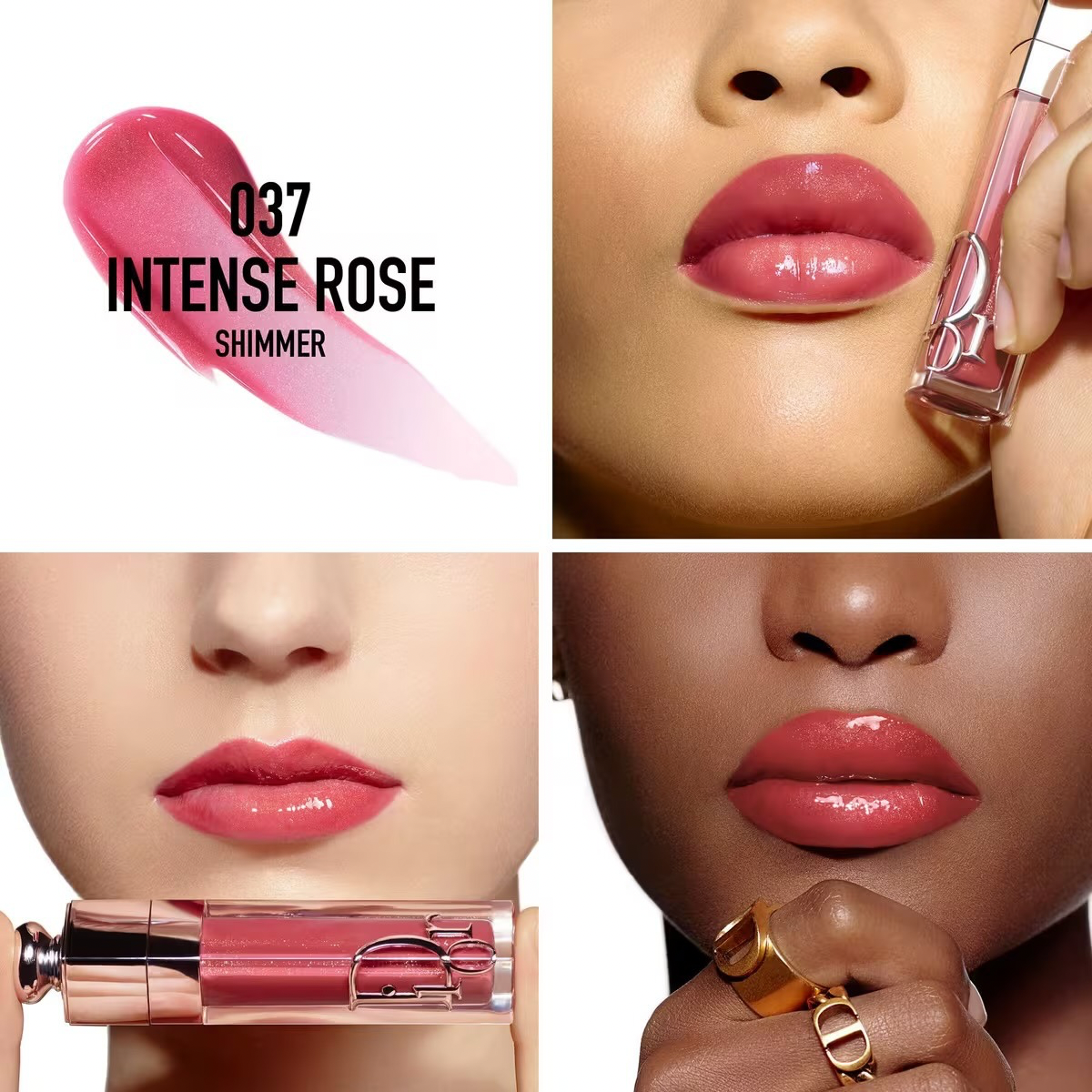 (037 Intense Rose)-Dior Lip Maximizer Gloss