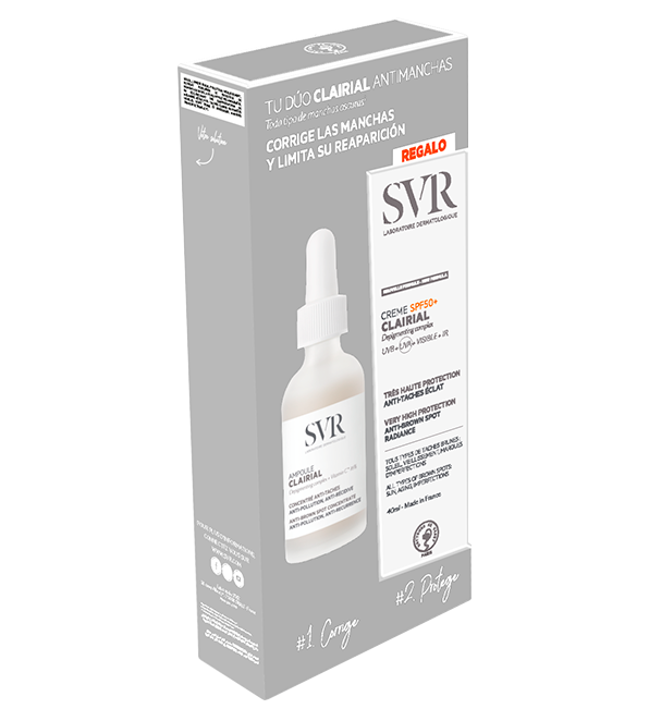 Set Clairial Ampoule + Creme SPF50+