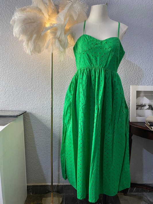 Vestido verde talla M
