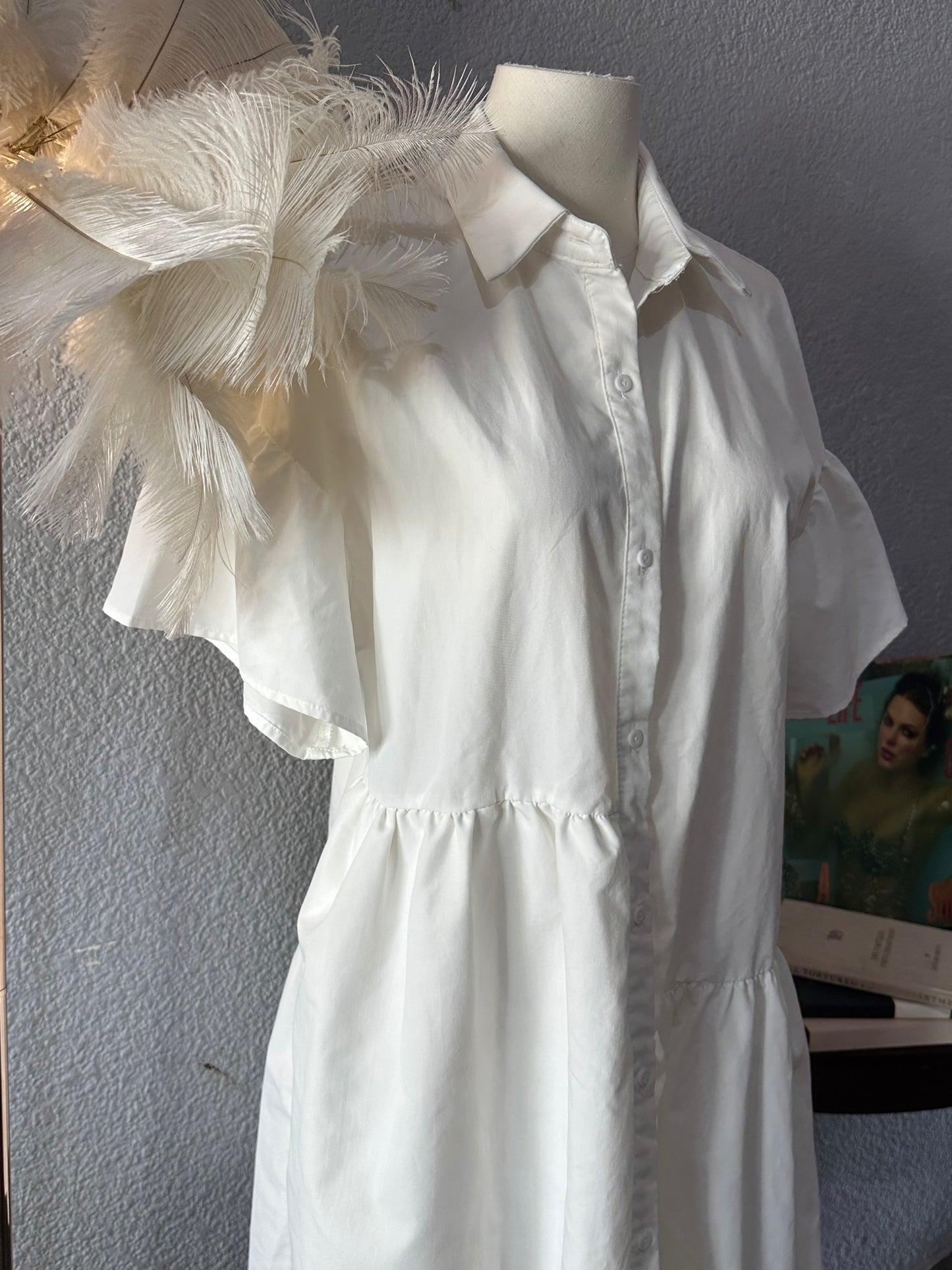 Vestido Blanco talla L (USADO)