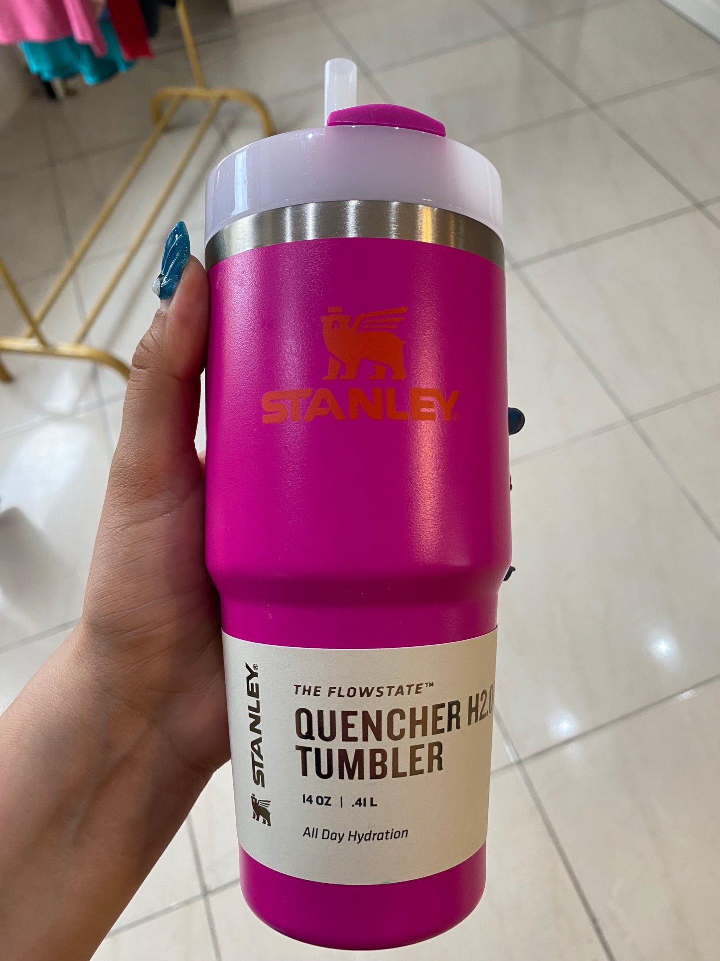 Stanley quencher H2.O tumbler vivid violet