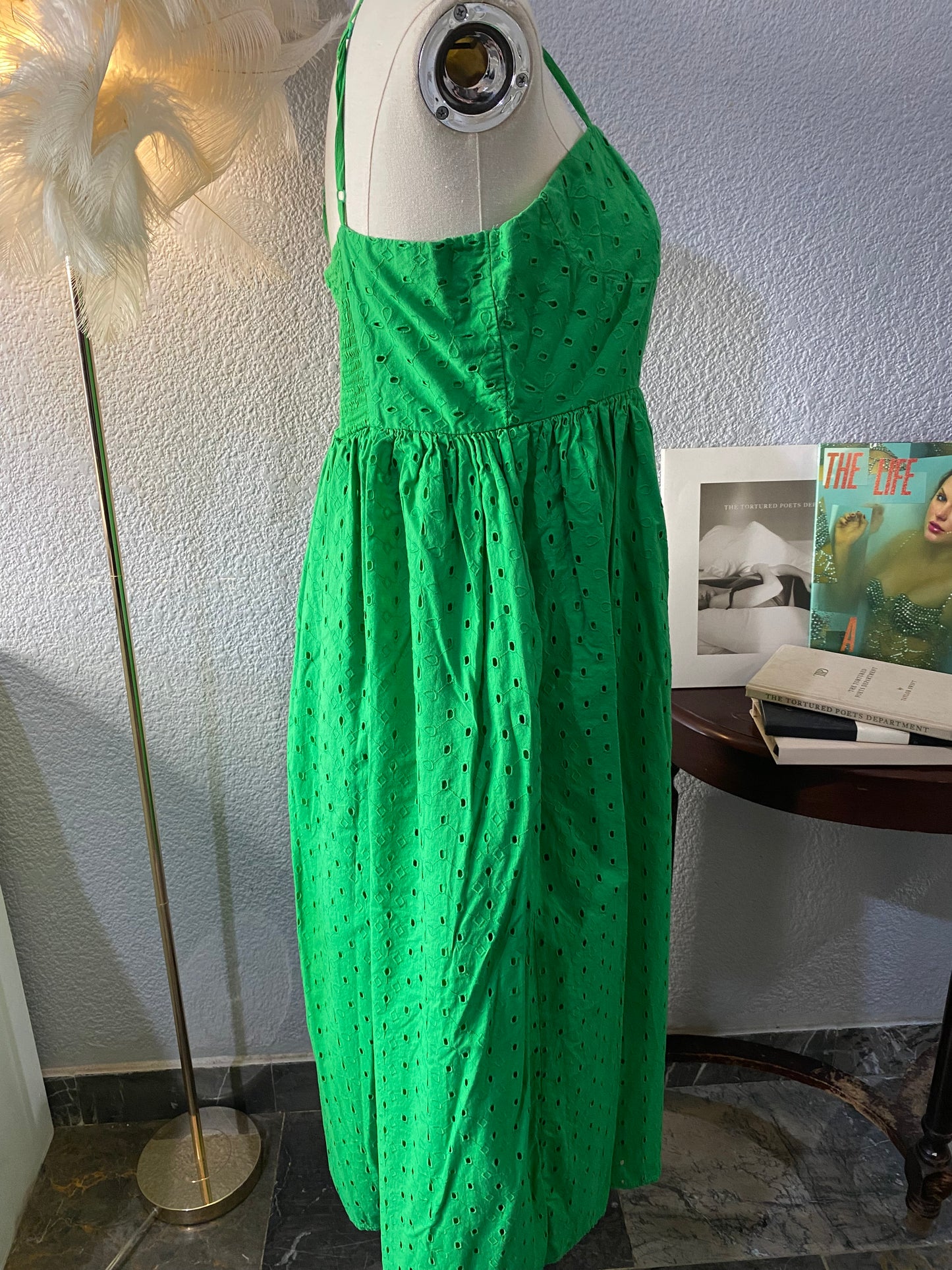 Vestido verde talla M