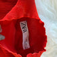Vestido rojo talla L