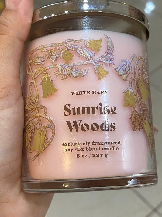 Sunrise woods vela mediana bath and body