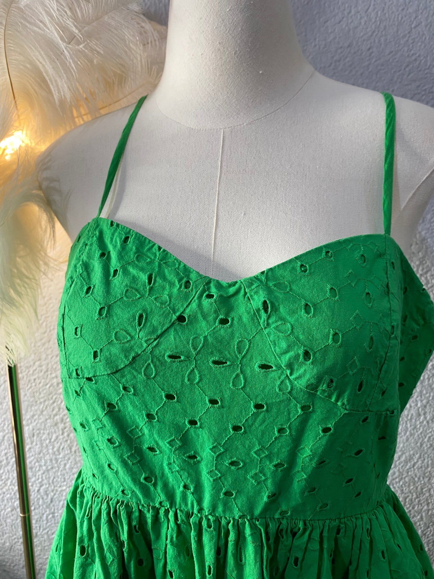 Vestido verde talla M