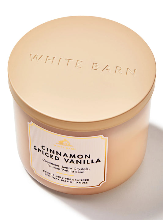 Cinnamon Spiced Vanilla, vela grande