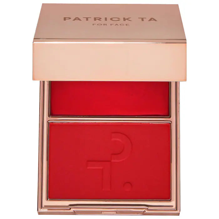 She left me on red- Crème & Powder Blush Duo