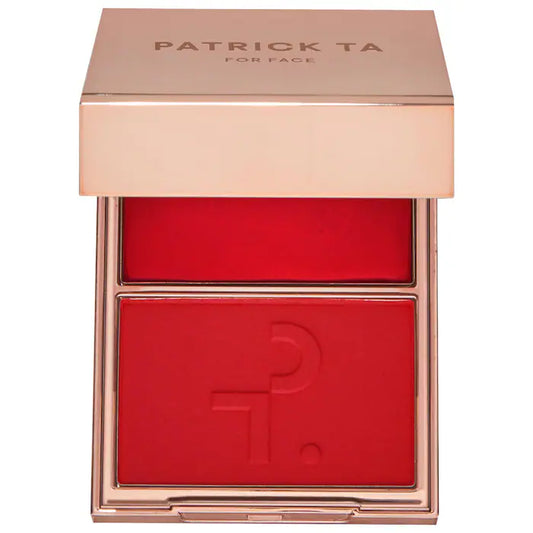 She left me on red- Crème & Powder Blush Duo