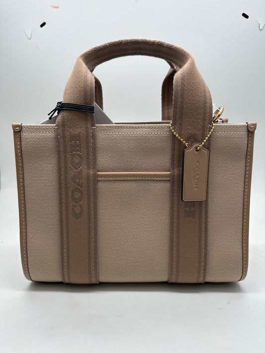 COACH canvas Smooth Tote 24