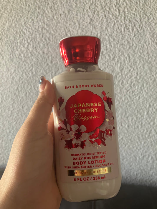 Japanese Cherry Blossoms Bath and body Lotion