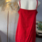 Vestido rojo talla M