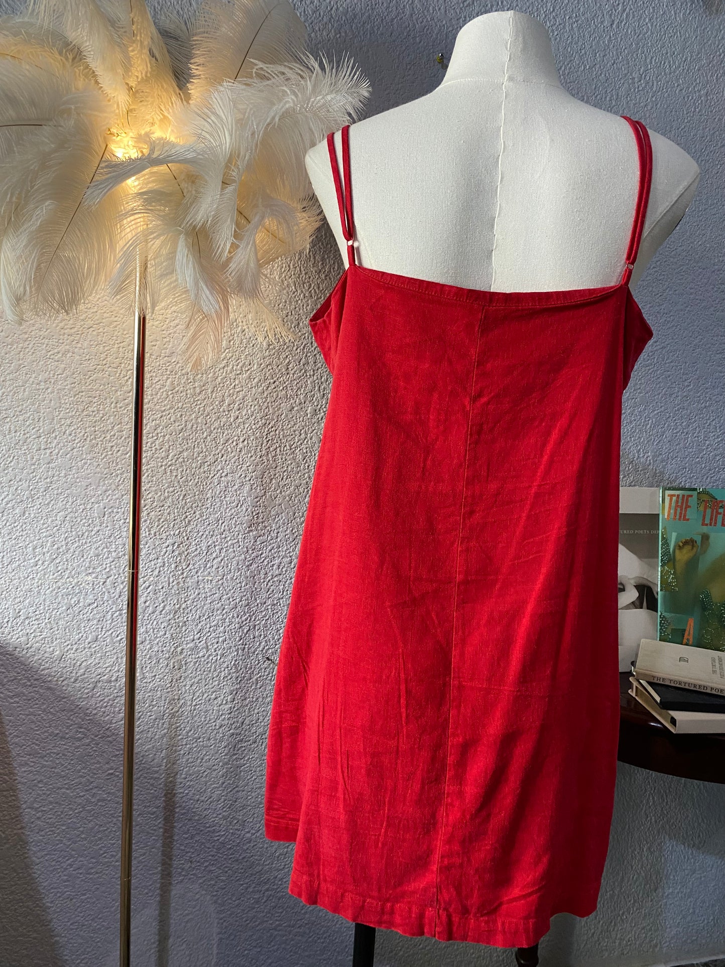 Vestido rojo talla M