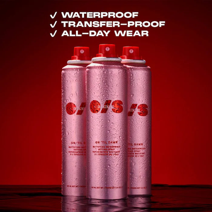 ONE/SIZE: On 'Til Dawn Mattifying Waterproof Setting Spray