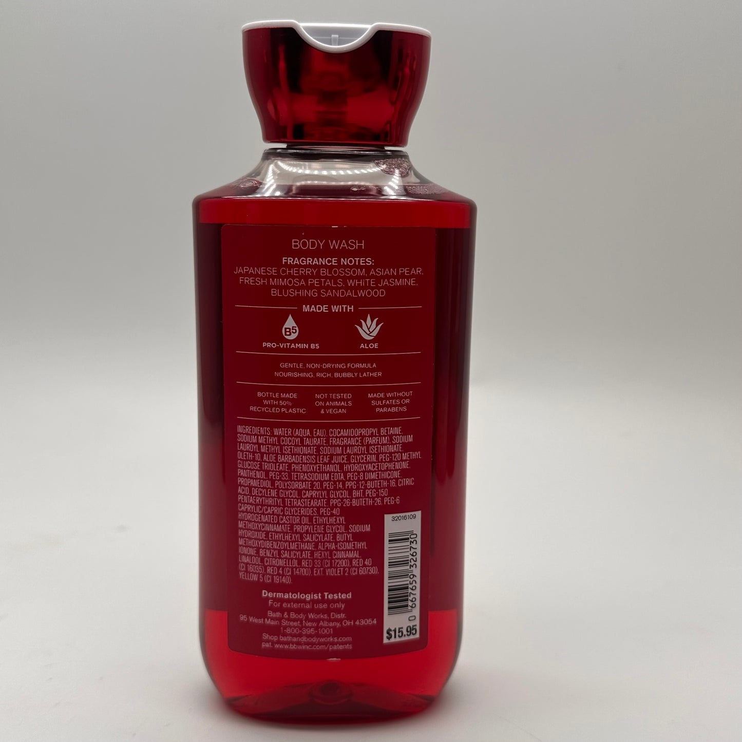 Japanese Cherry Blossom, Gel de Ducha