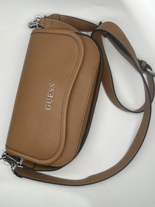 GUESS ANESSA SADDLE TAN