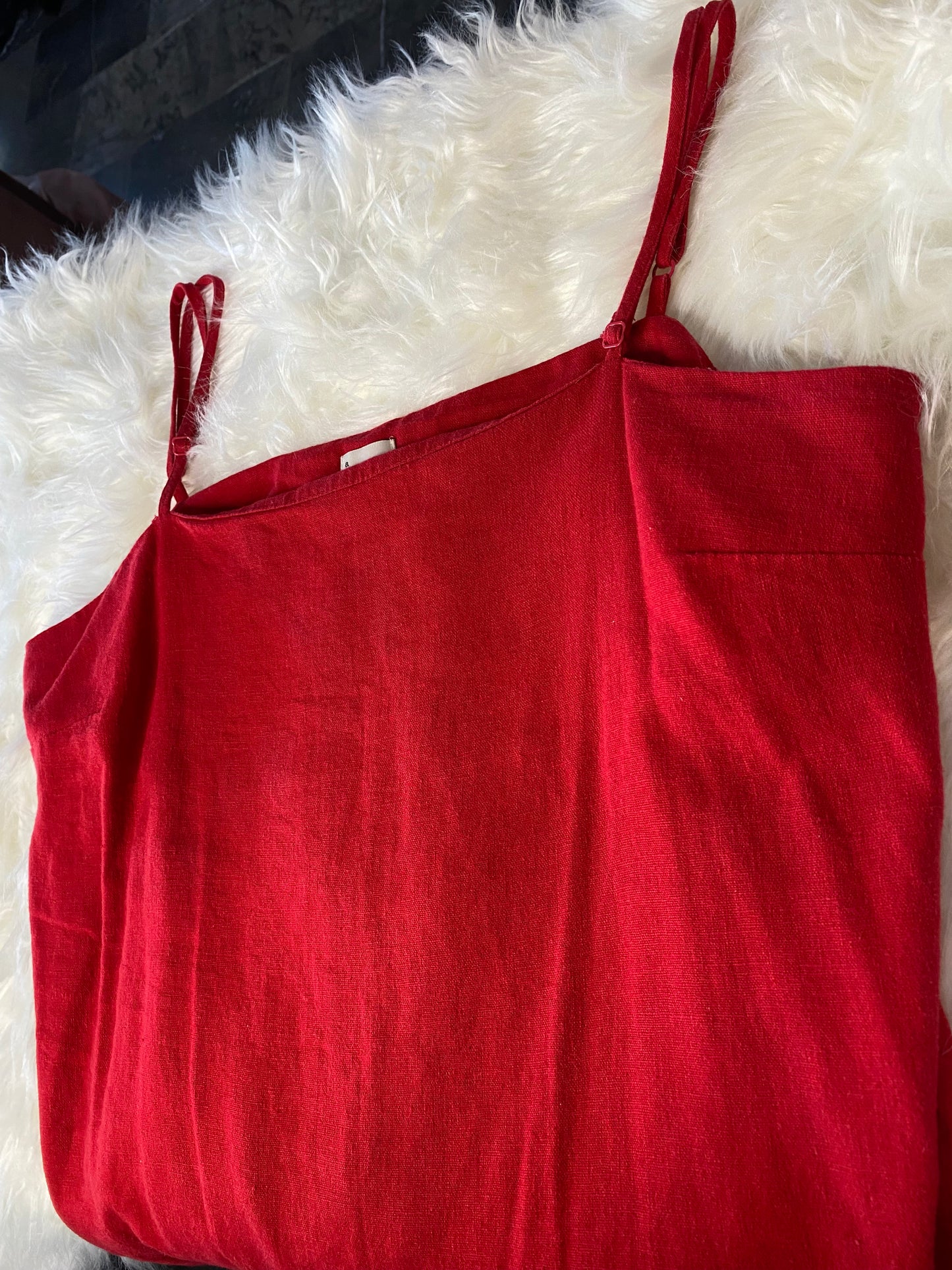 Vestido rojo talla M
