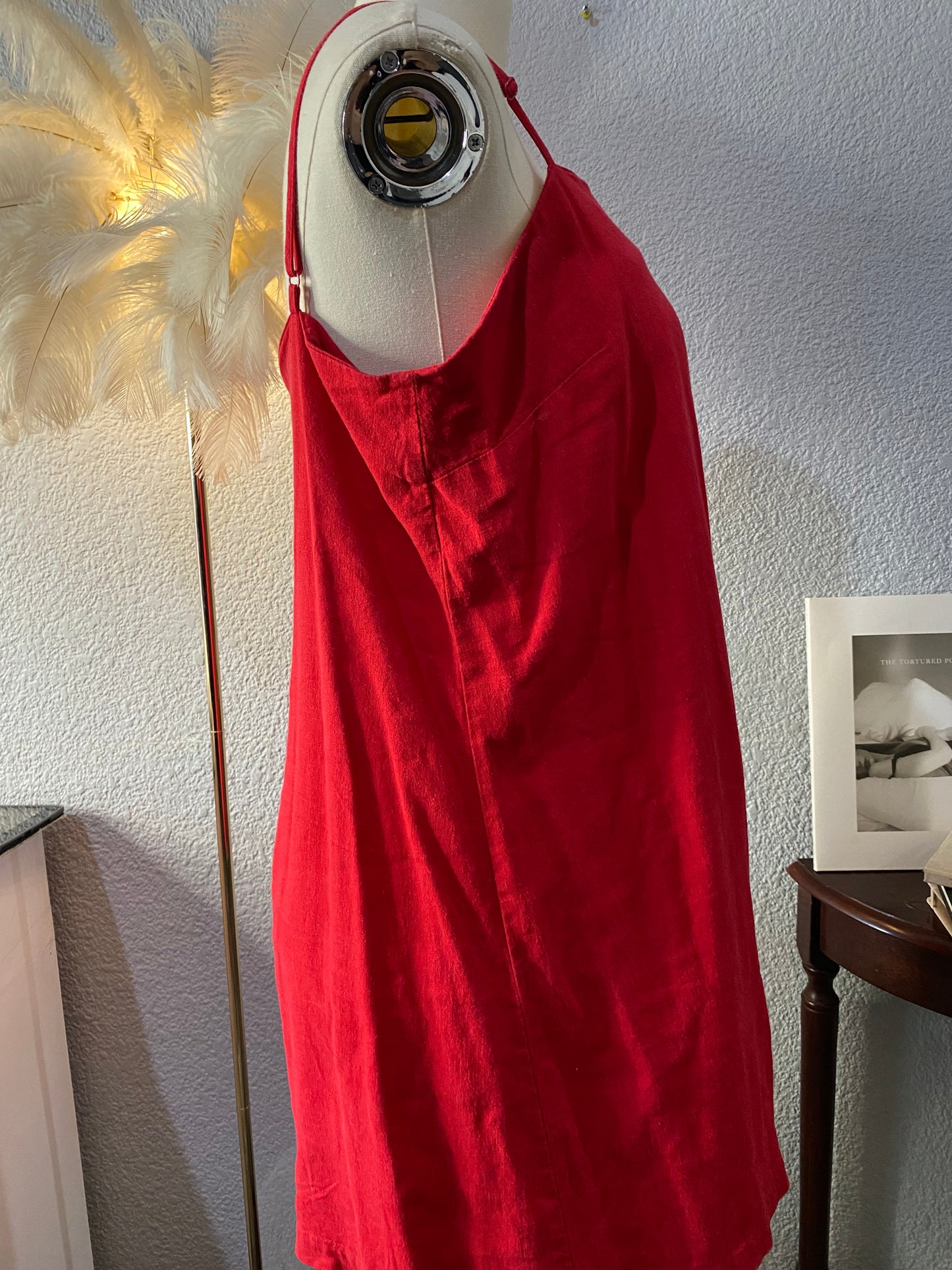 Vestido rojo talla M