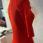 Vestido rojo talla L