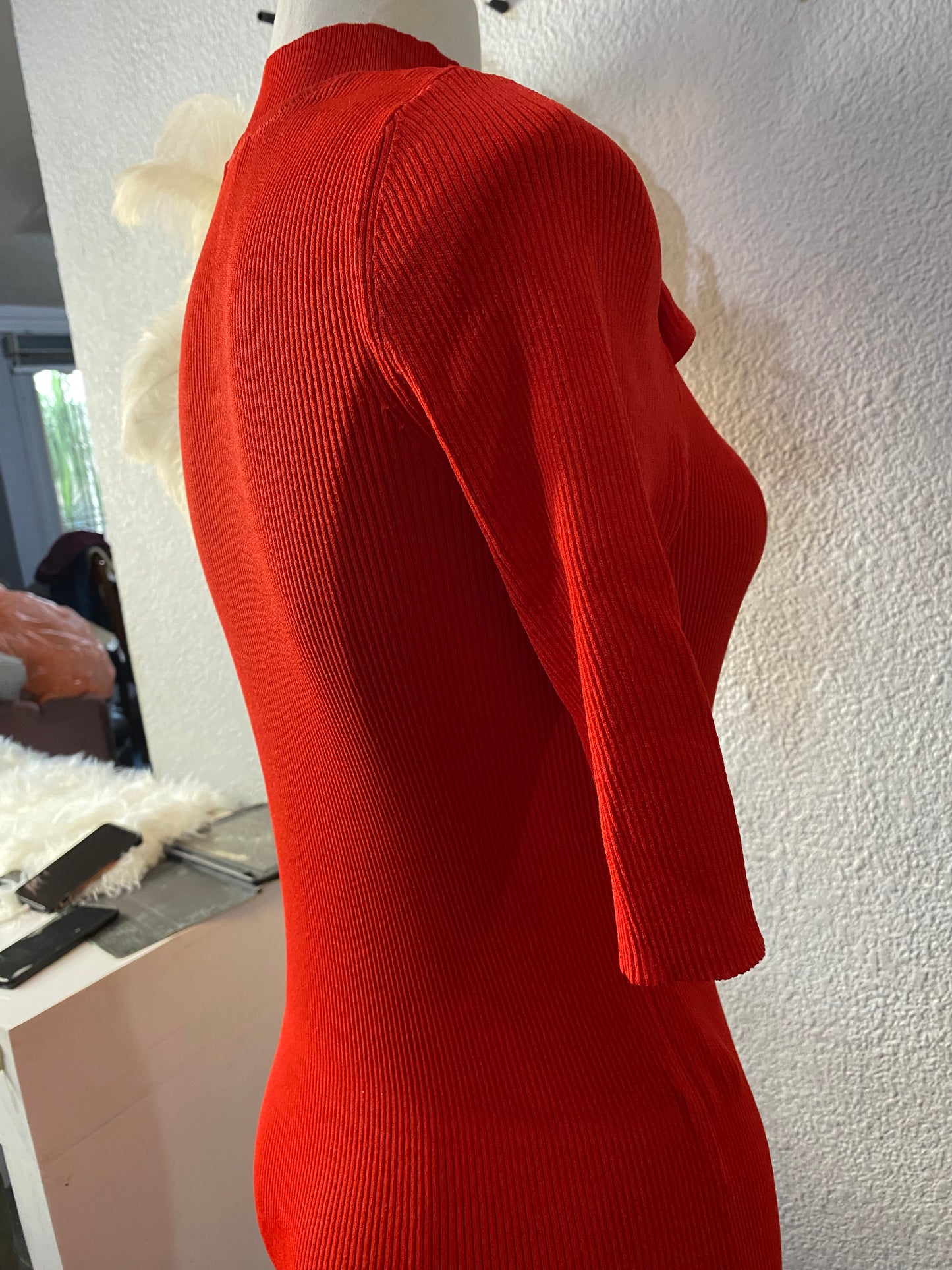Vestido rojo talla L