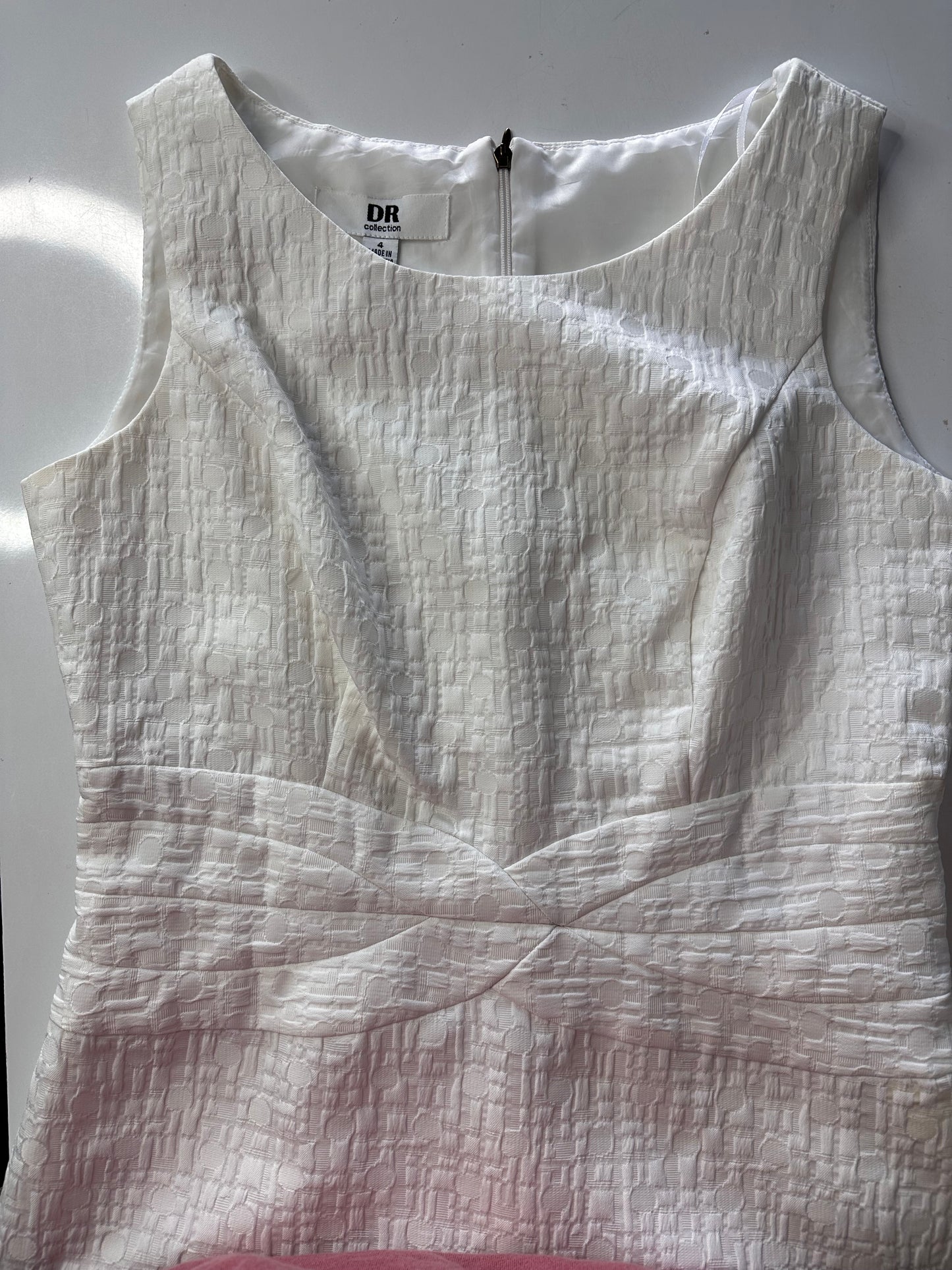 Vestido Blanco talla 4 (Chico)