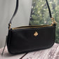 Kate Spade Pebbled leather black