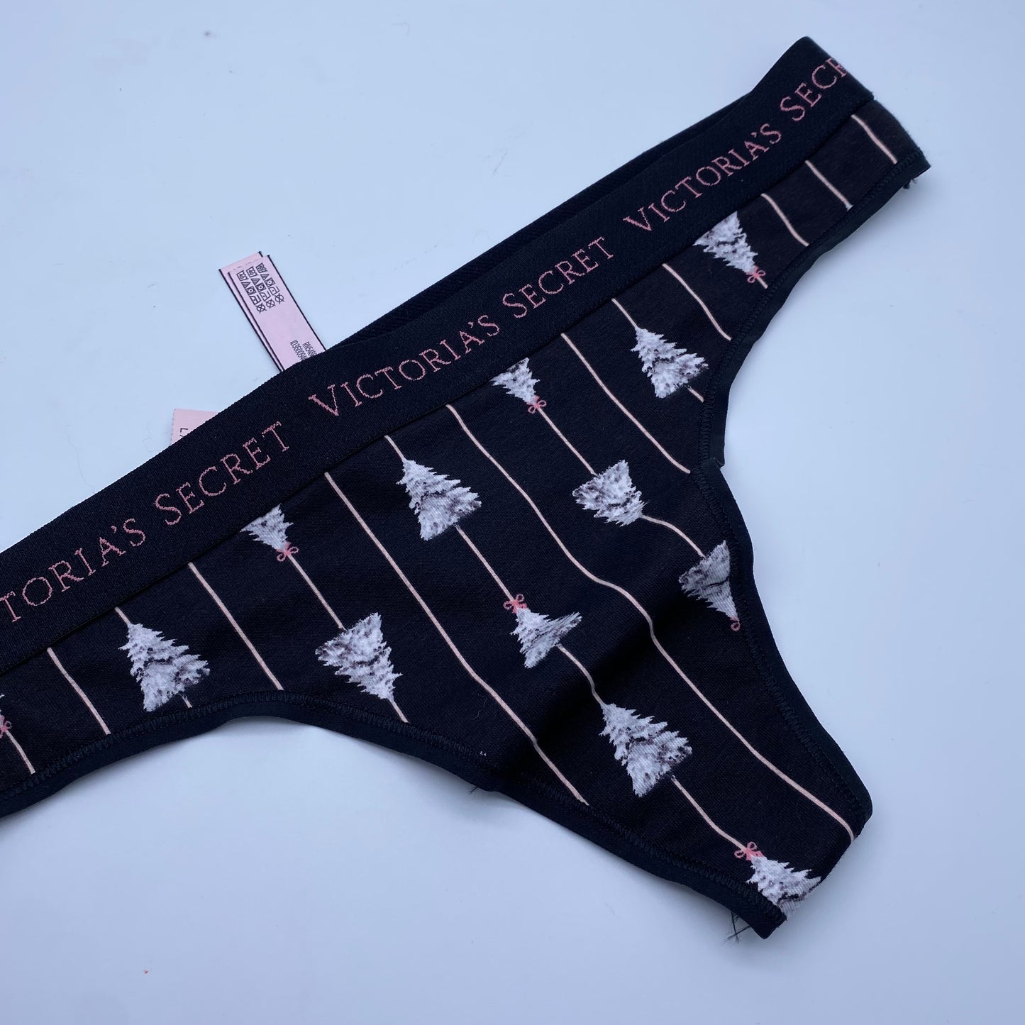 Victoria’s Secret Logo Cotton Thong Panty