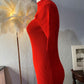 Vestido rojo talla L
