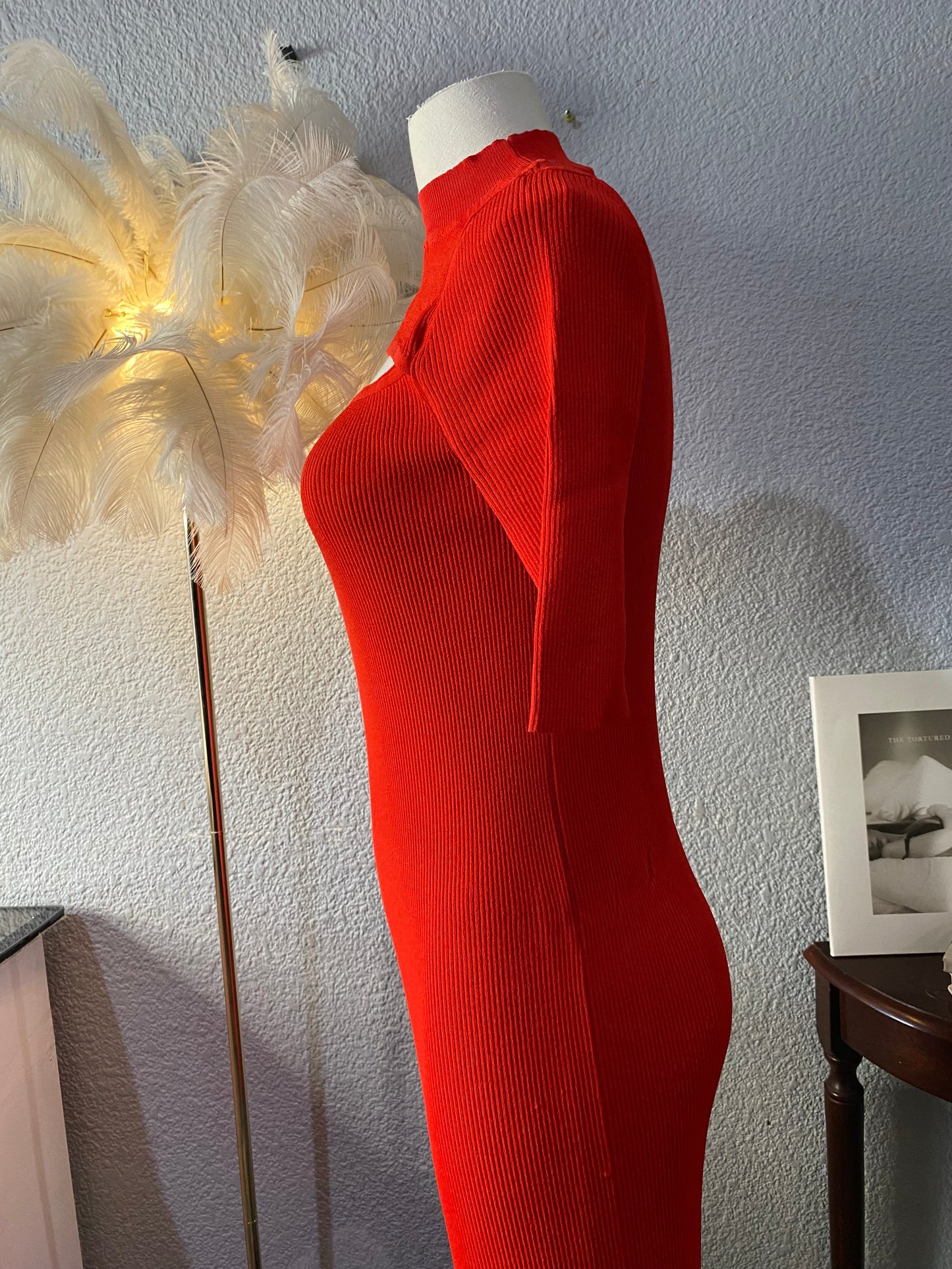 Vestido rojo talla L