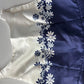 Vestido con flores talla M.