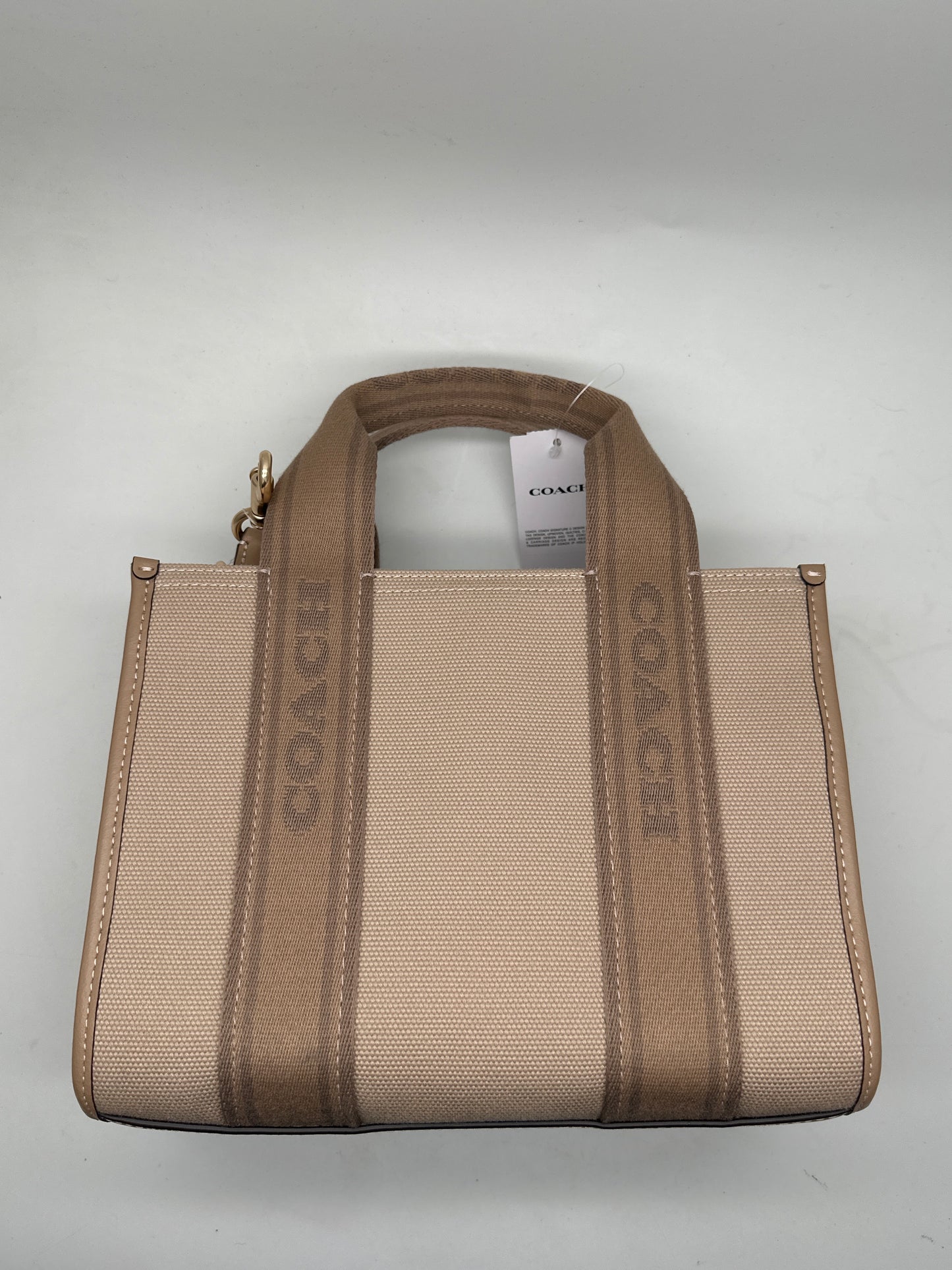 COACH canvas Smooth Tote 24