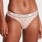 Victoria’s Secret Logo Cotton Thong Panty