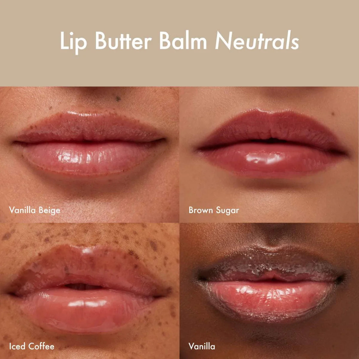 Summer Fridays the mini neutrals lip butter balm set