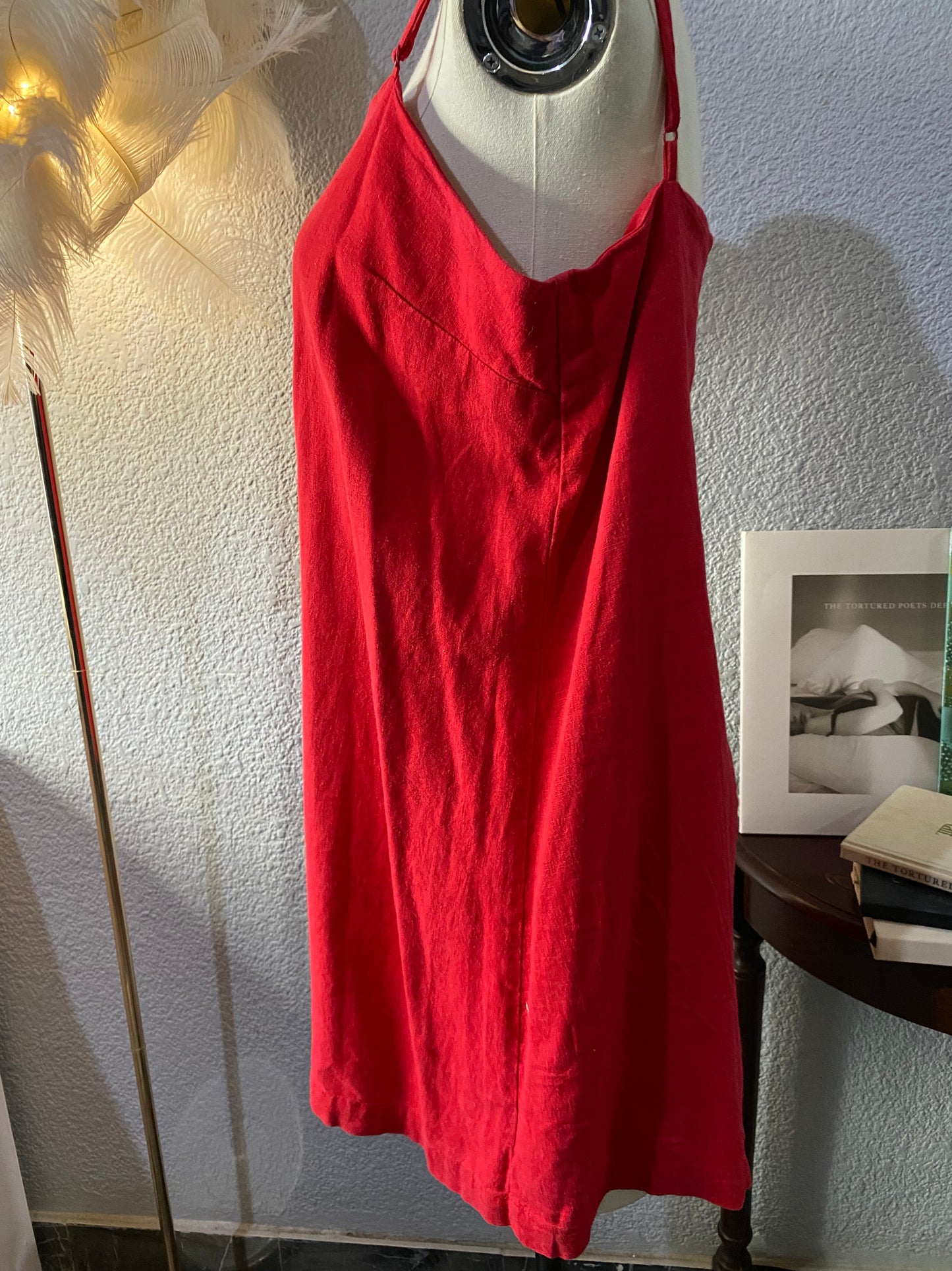 Vestido rojo talla M