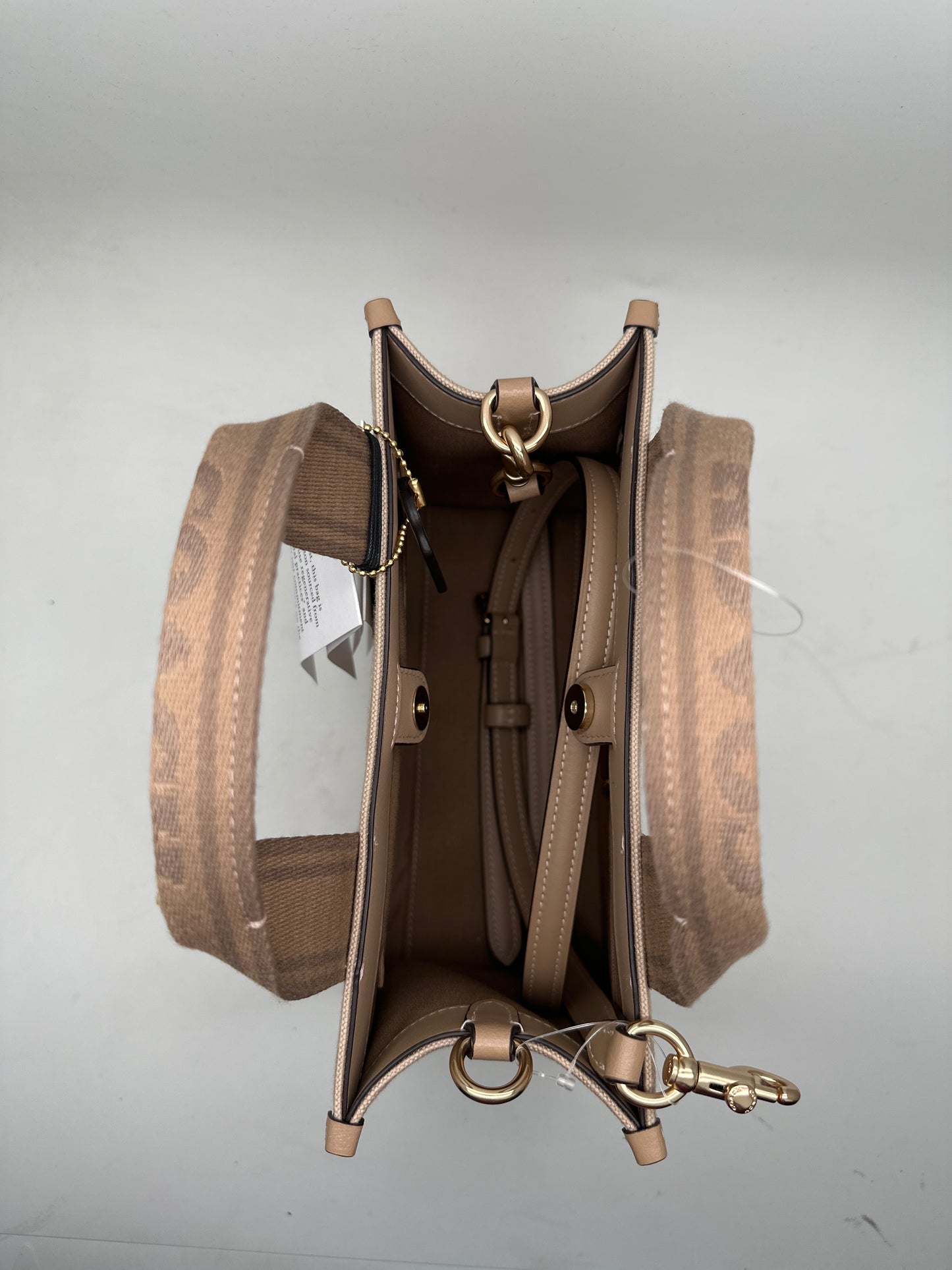 COACH canvas Smooth Tote 24