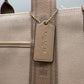 COACH canvas Smooth Tote 24