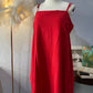 Vestido rojo talla M