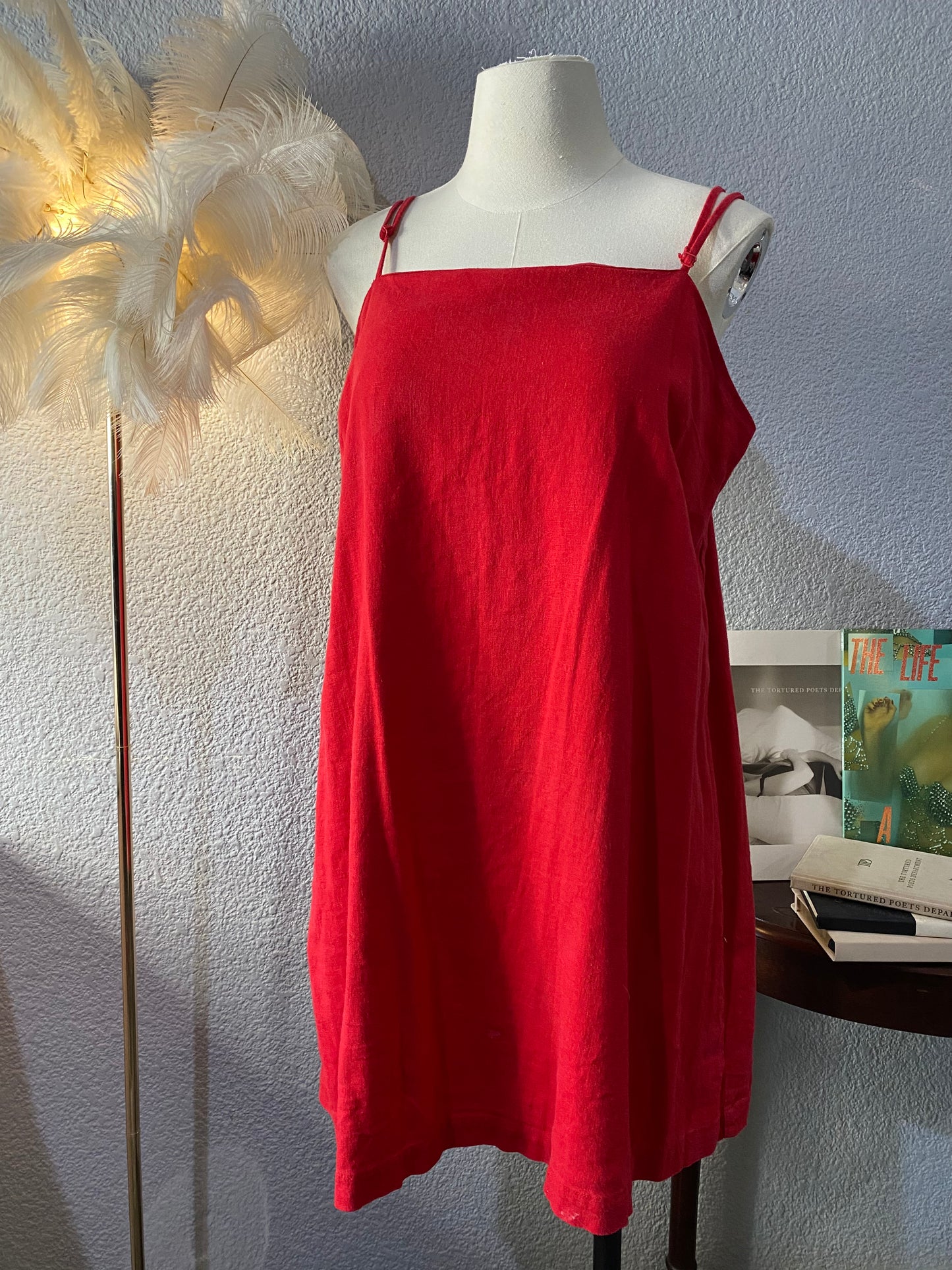 Vestido rojo talla M