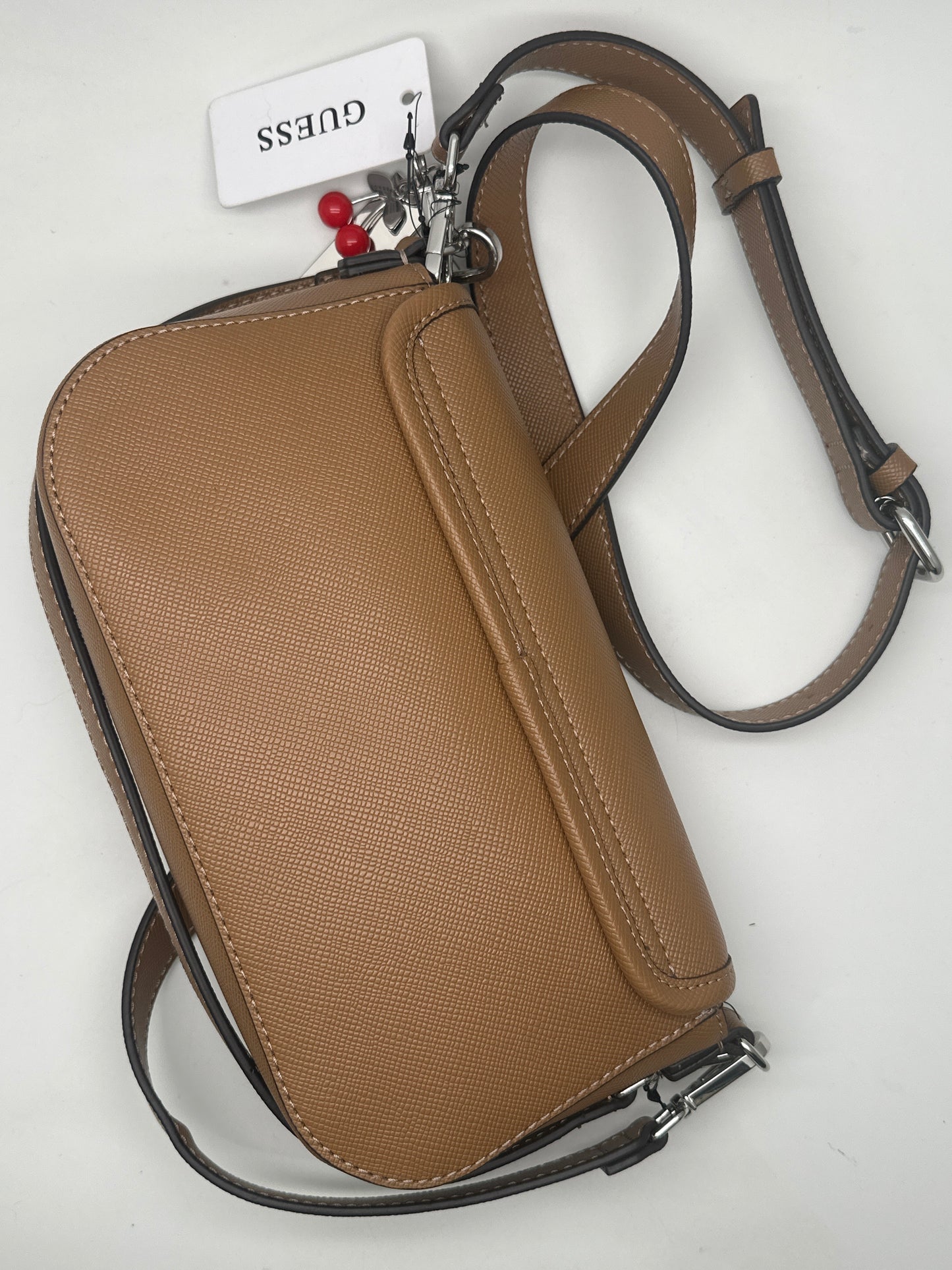 GUESS ANESSA SADDLE TAN