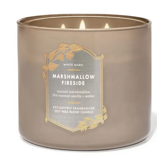 Marshmallow fireside vela bath and body