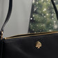 Kate Spade Pebbled leather black