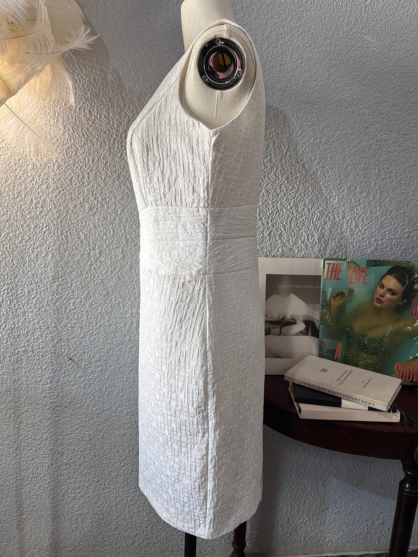 Vestido Blanco talla 4 (Chico)