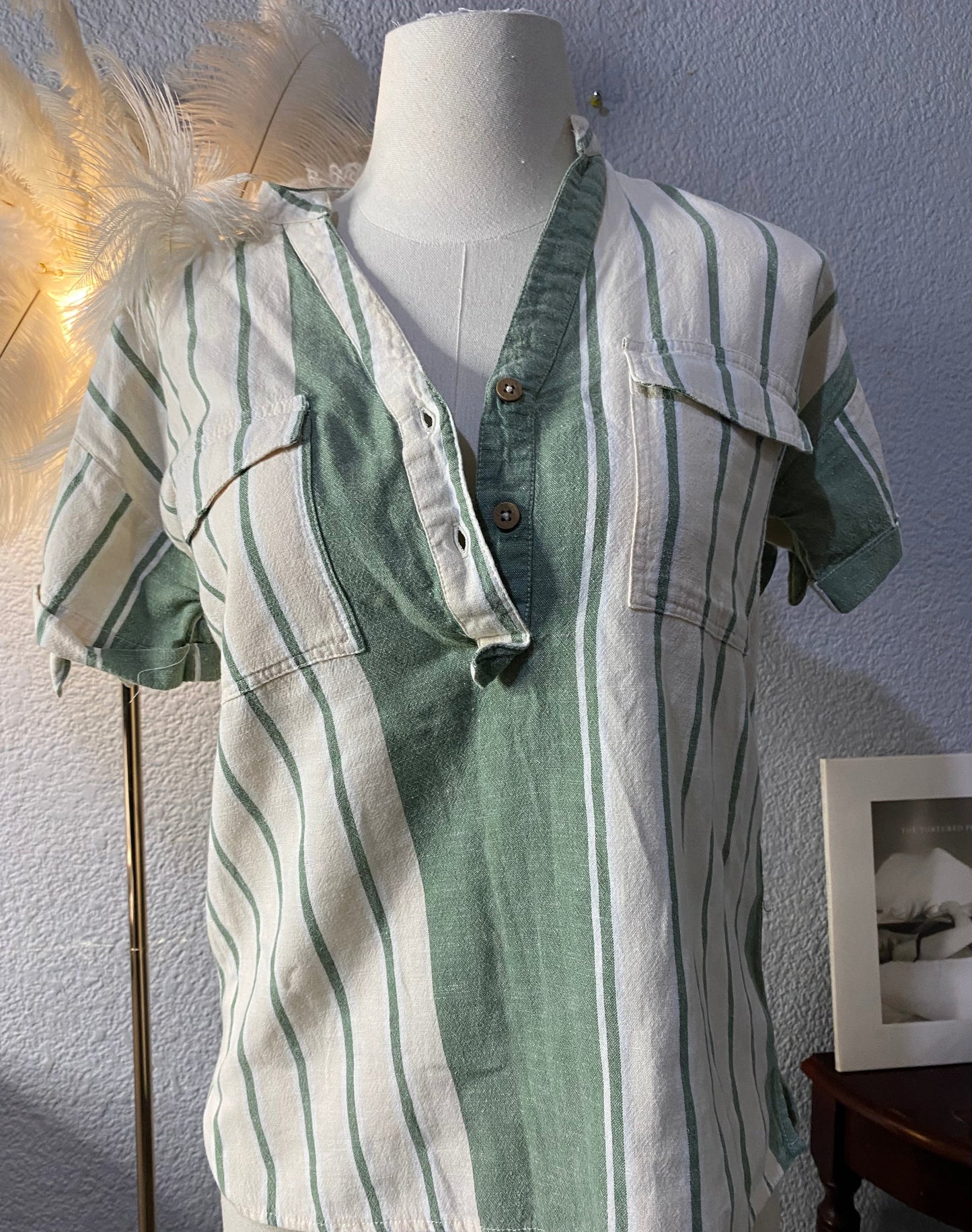 Blusa de rayas