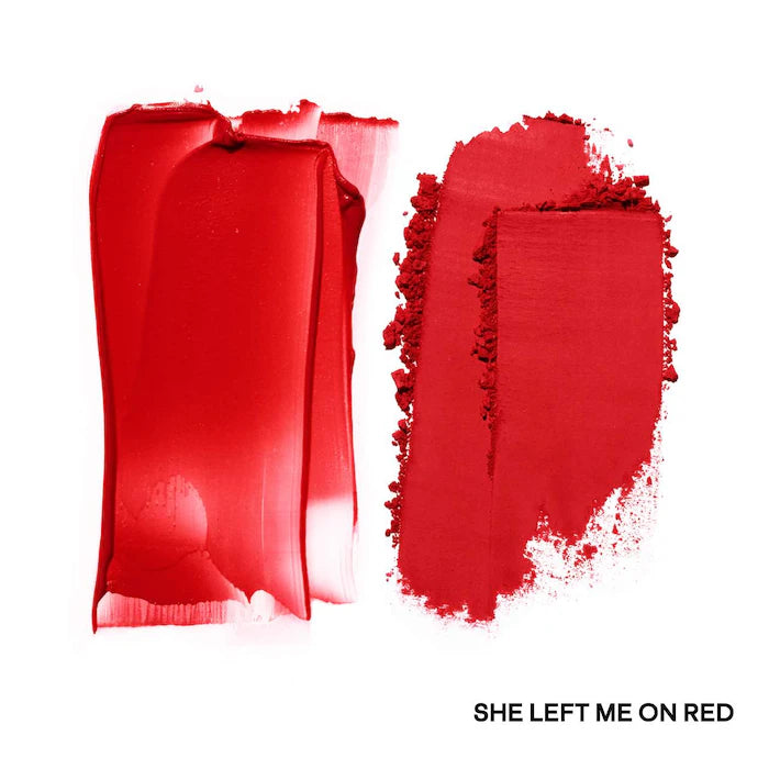She left me on red- Crème & Powder Blush Duo