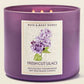 Fresh Cut Lilacs, vela de 3 pabilos.