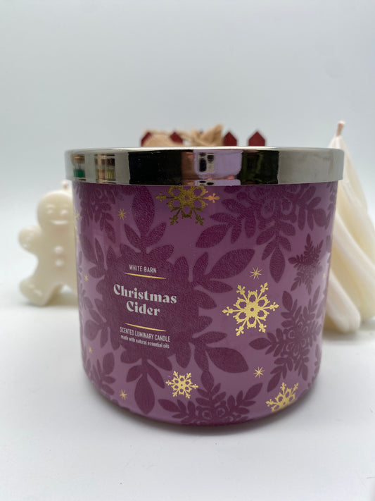 Christmas Cider. Vela Bath & Body